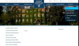 
							         Resources and Links | Saint Anselm College								  
							    
