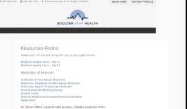 
							         Resources - Boulder Peak Health								  
							    