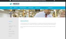 
							         Resources | Careers at Nesco Resource								  
							    
