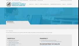 
							         Resources | Coastal Family Health								  
							    