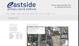 
							         Resources - Contact - NEW Eastside Primary Care & Wellness								  
							    
