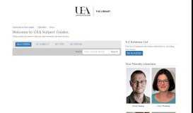 
							         Resources for Business, Management and ... - The UEA Portal								  
							    