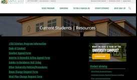 
							         Resources for Current Students | Saint Leo University								  
							    
