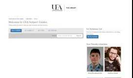 
							         Resources for Education - The UEA Portal								  
							    