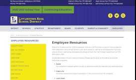 
							         Resources for LASD Employees | Employee Resources								  
							    