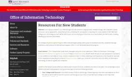 
							         Resources for New Students | Saint Michael's College Information ...								  
							    