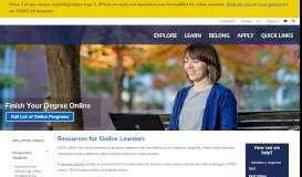 
							         Resources for Online Learners | Middle Tennessee State University								  
							    