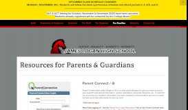 
							         Resources for Parents — James Logan High School								  
							    