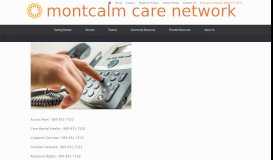 
							         Resources For Providers | Montcalm Care Network								  
							    