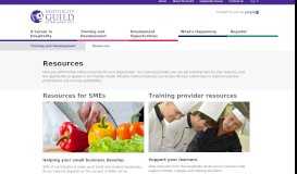 
							         Resources for SMEs - Hospitality Guild								  
							    