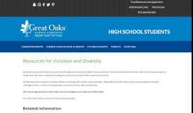 
							         Resources for Testing and Assessments - High School ... - Great Oaks								  
							    