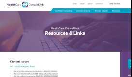 
							         Resources | HealthCare ConsultLink								  
							    