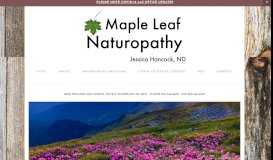 
							         Resources — MAPLE LEAF NATUROPATHY								  
							    