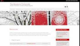 
							         Resources-Northeastern University | Parent Website | Northeastern ...								  
							    