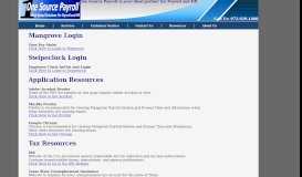 
							         Resources - One Source Payroll								  
							    