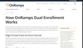 
							         Resources - OnRamps | The University of Texas at Austin								  
							    