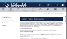 
							         Resources / Parent Portal Infinite Campus								  
							    