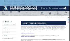 
							         Resources / Parent Portal/Infinite Campus - East Irondequoit Central ...								  
							    