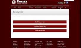 
							         Resources - Poteet ISD								  
							    