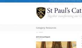 
							         Resources – St Paul's Cathedral Melbourne								  
							    