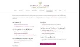 
							         Resources | Women's Health Center of Lebanon								  
							    
