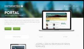 
							         Responsive News Joomla Template | Portal | Joomlabamboo								  
							    