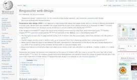 
							         Responsive web design - Wikipedia								  
							    