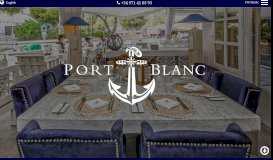 
							         Restaurant · Bar · Lounge · PORT BLANC · Portals Nous · Mallorca ...								  
							    