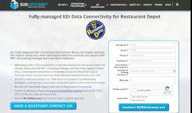 
							         Restaurant Depot Fully-managed EDI | B2BGateway								  
							    