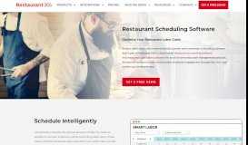 
							         Restaurant Scheduling Software for Employees | Restaurant365								  
							    