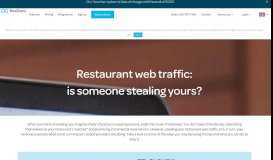 
							         Restaurant web traffic: is someone stealing yours? | ResDiary								  
							    