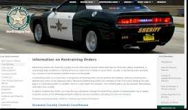 
							         Restrainingorders | Broward County - Broward Sheriff's Office								  
							    