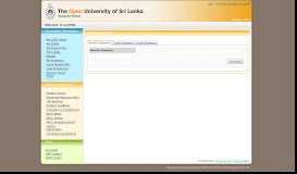 
							         Results Summary - Open University of Sri Lanka - My OUSL								  
							    