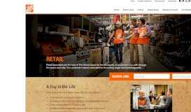 
							         Retail Careers - Home Depot Careers								  
							    