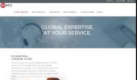 
							         Retail Field Services & Multi-Lingual Contact Center | Global ... - MTI								  
							    