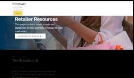 
							         Retailer Resources - Afterpay - Shop Now. Enjoy Now. Pay ...								  
							    