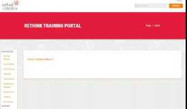 
							         Rethink Training Portal - Intera								  
							    