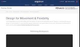 
							         Rethinking Workspaces for Movement | Ergotron								  
							    