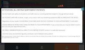 
							         Retina Northwest: Retina and vitreous disease treatment Portland or								  
							    
