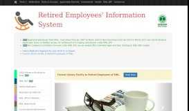 
							         Retired Employees' Information System								  
							    