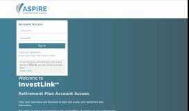 
							         Retirement Account - Aspire Financial Services								  
							    
