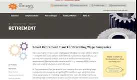 
							         Retirement - The Contractors Plan								  
							    