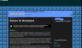 
							         Return To Blockland | BlocklandWorld Wiki | FANDOM powered by Wikia								  
							    