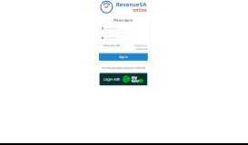 
							         RevenueSA Online								  
							    