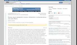 
							         Review about gabapentin misuse, interactions, contraindications and ...								  
							    