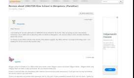 
							         Review about VIBGYOR Rise School in Bengaluru (Panathur ...								  
							    