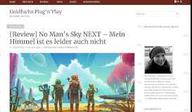 
							         [Review] No Man's Sky NEXT – Mein Himmel ist es leider auch nicht ...								  
							    