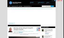 
							         Review of the Ubiquiti AmpliFi Teleport Router - Techlicious								  
							    
