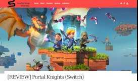 
							         REVIEW: Portal Knights (Switch) – Switching Worlds								  
							    