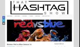 
							         Review: Red vs Blue Season 16 - That Hashtag Show								  
							    